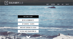 Desktop Screenshot of calvaryslo.com