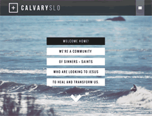 Tablet Screenshot of calvaryslo.com